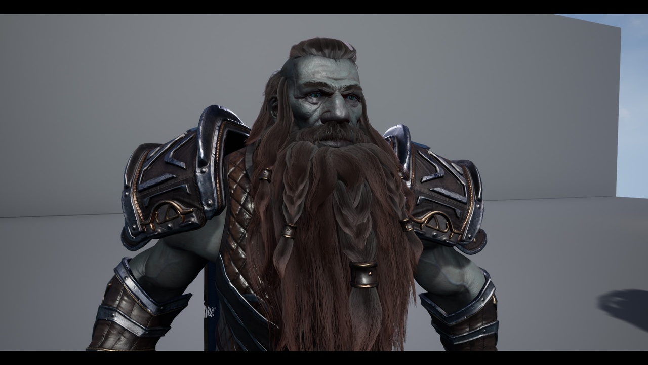 Dwarf Warrior | Fab, image size:1280x720