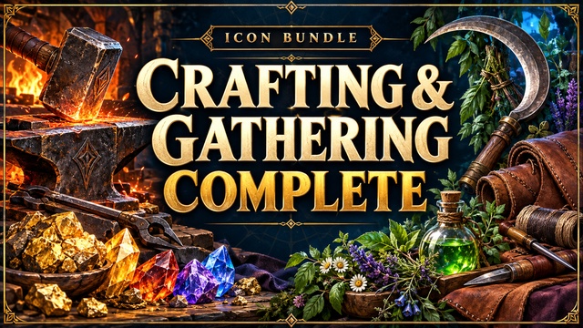 Crafting & Gathering Complete — Cobalt Game Assets