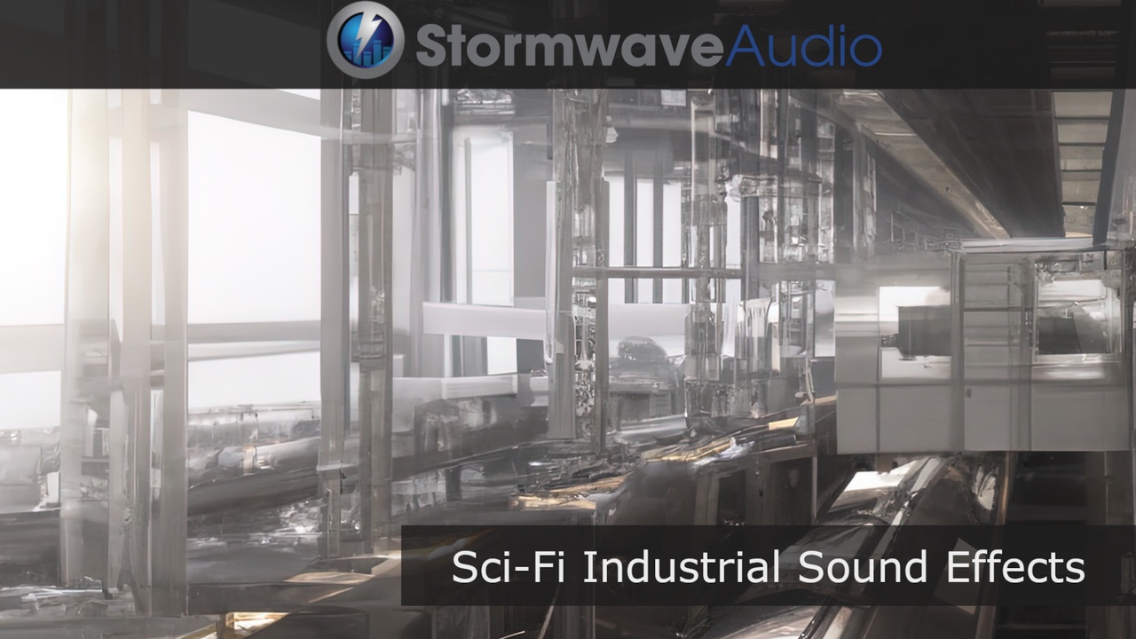 Media 1 for listing Sci-Fi Industrial Sound Effects Pack