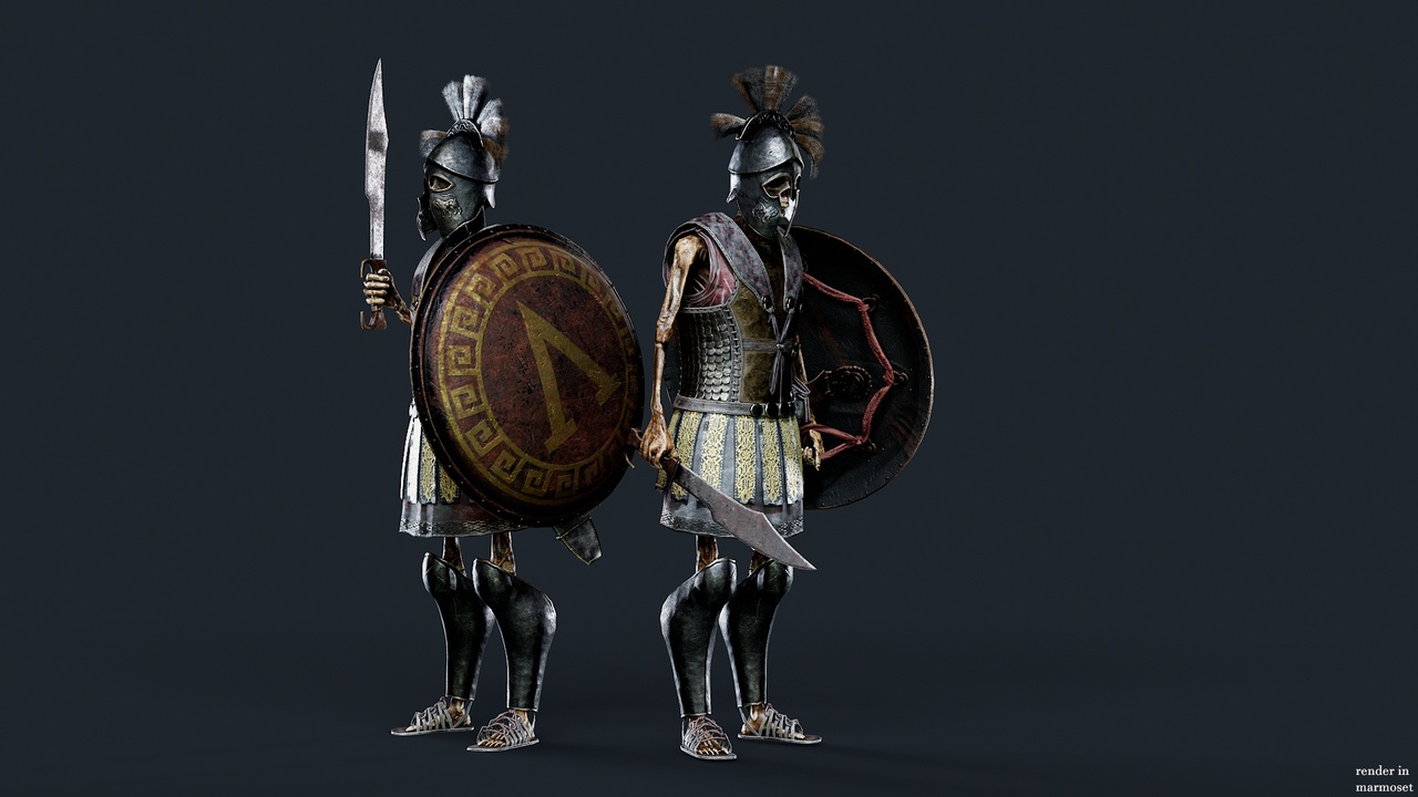 Media 1 for listing SKELETON SPARTAN COMANDER