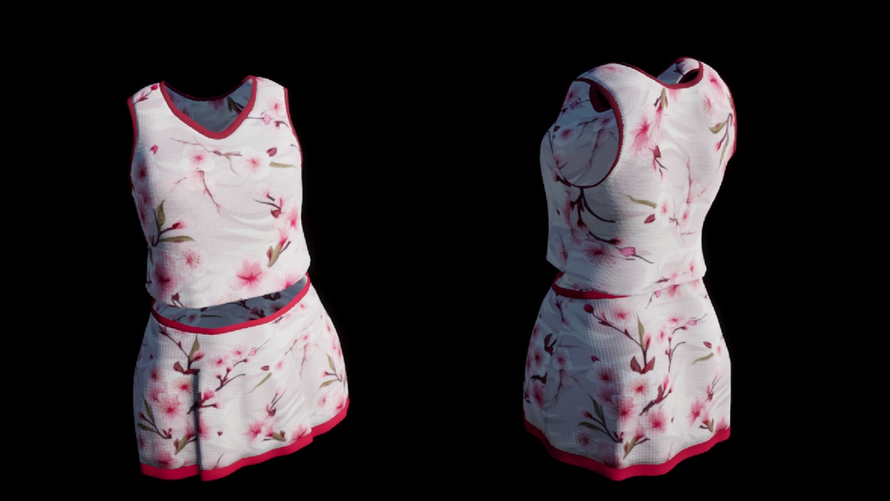 Media 1 for listing Female Floral Set (Metahuman)
