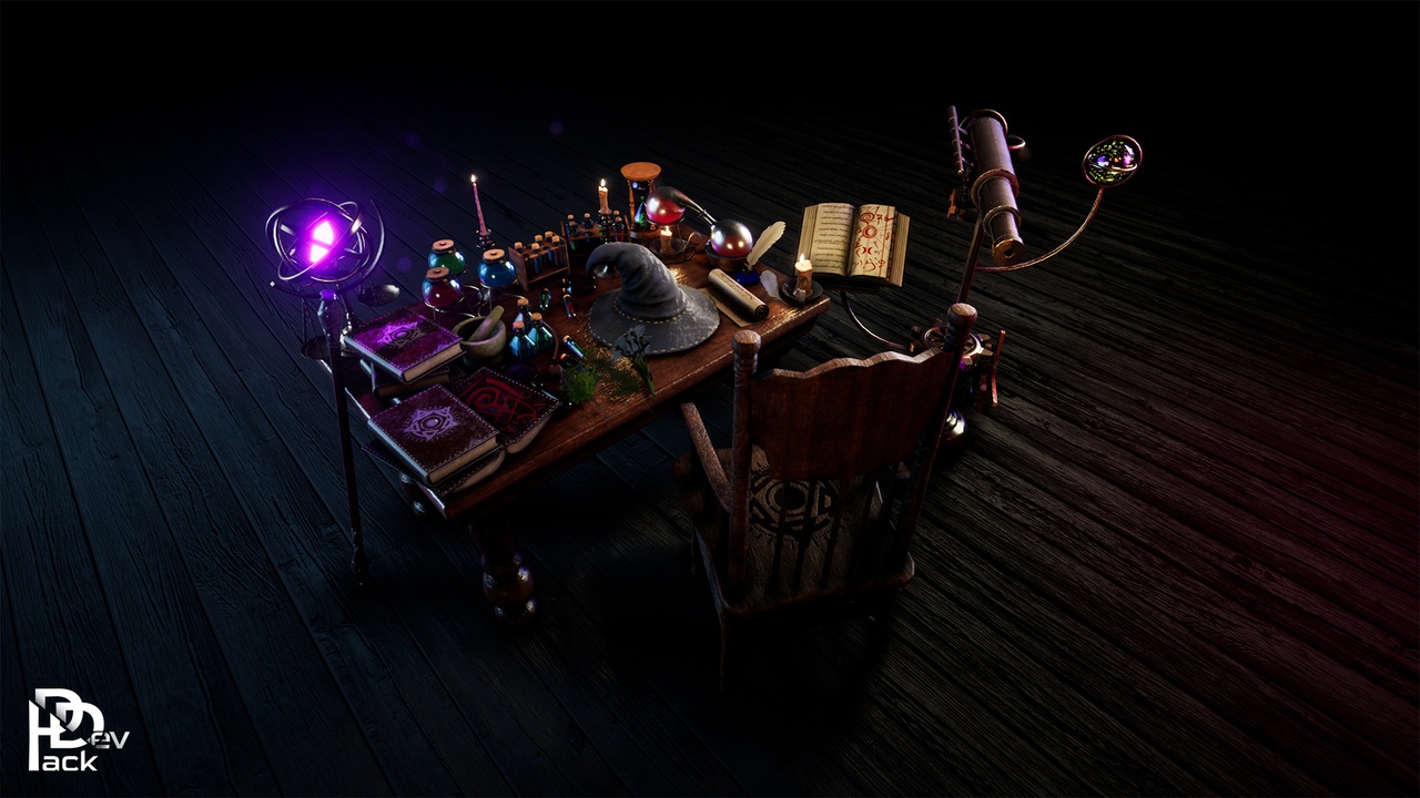 Media 1 for listing Wizard Table Props / 30+ Assets