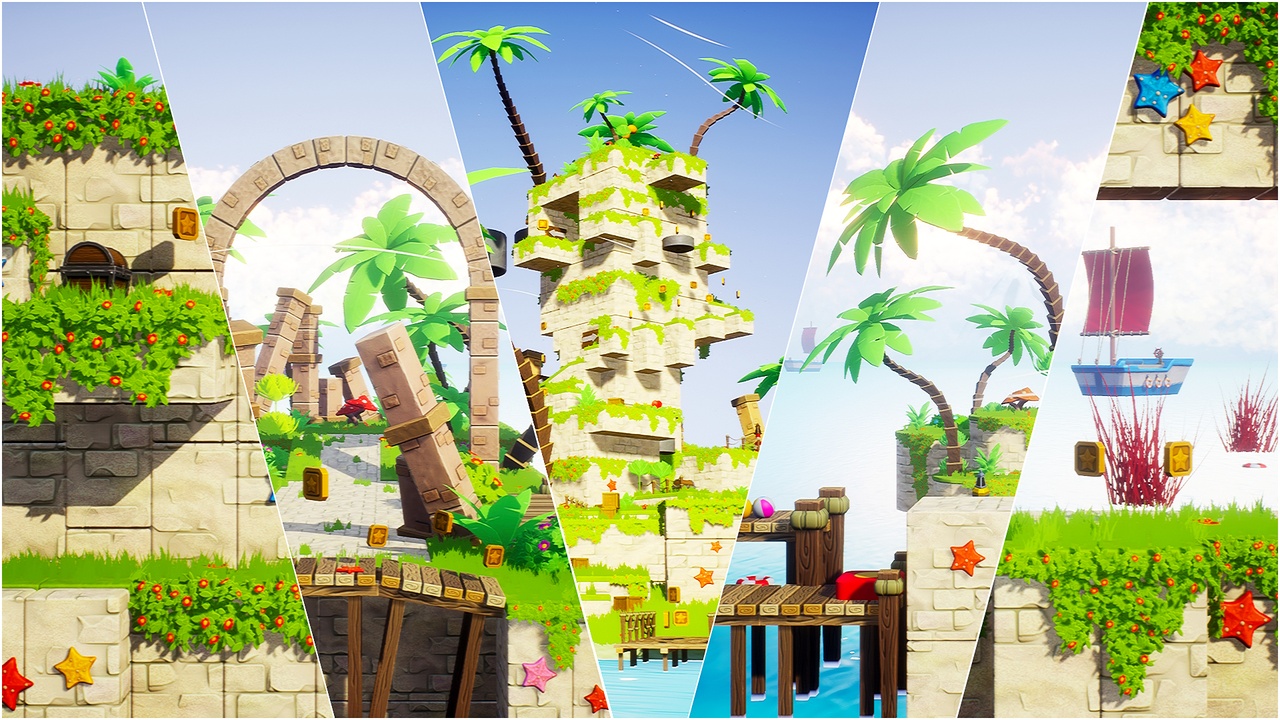 PLATFORMER - Stylized Cube World Vol.2 제품 등록을 위한 미디어 1개