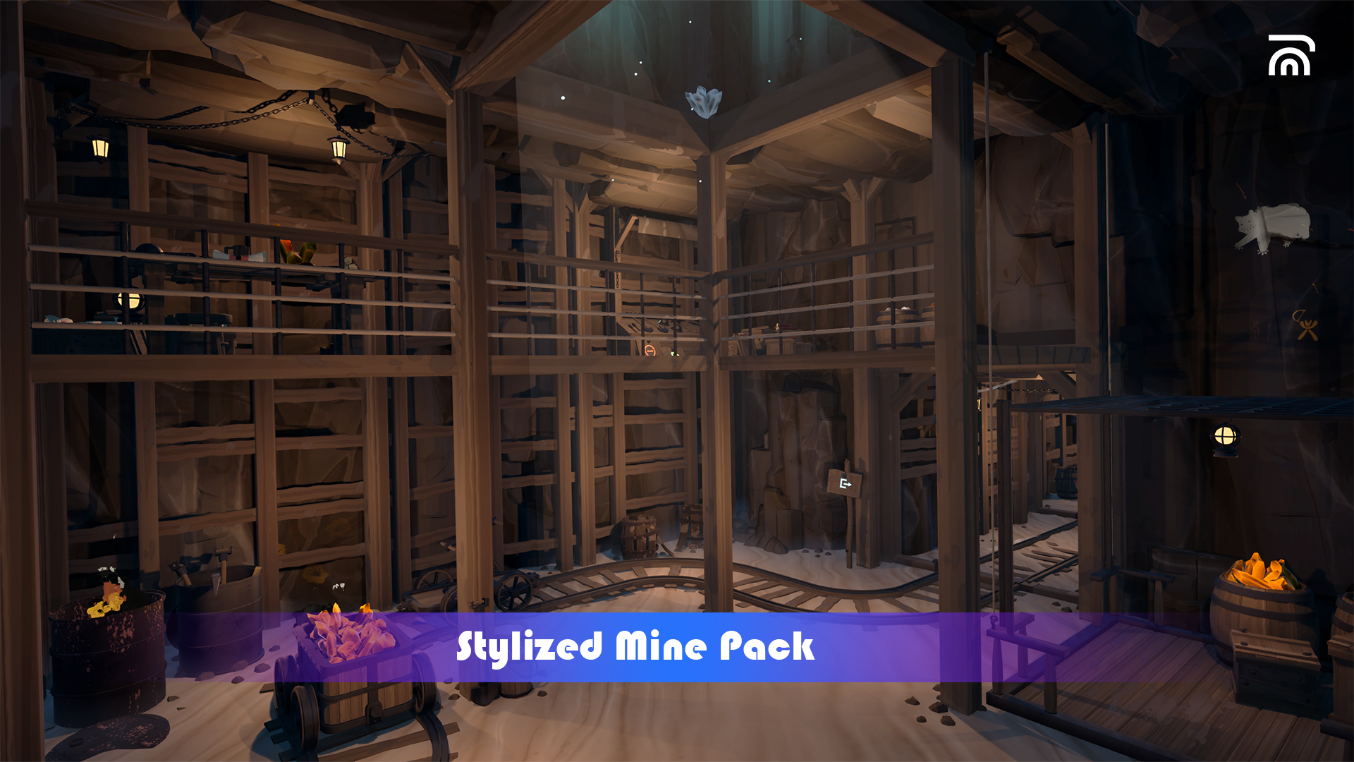 Stylized Village Builder - Mine Pack | Fab