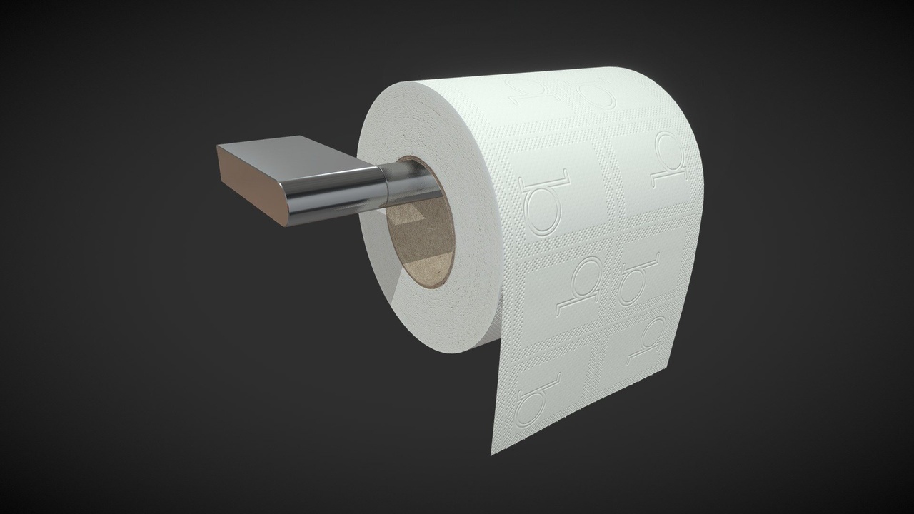 Media 1 for listing Toilet Paper Roll with Holder