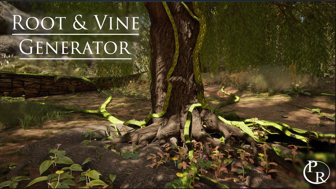 Media 1 for listing Procedural Root and Vine Generator