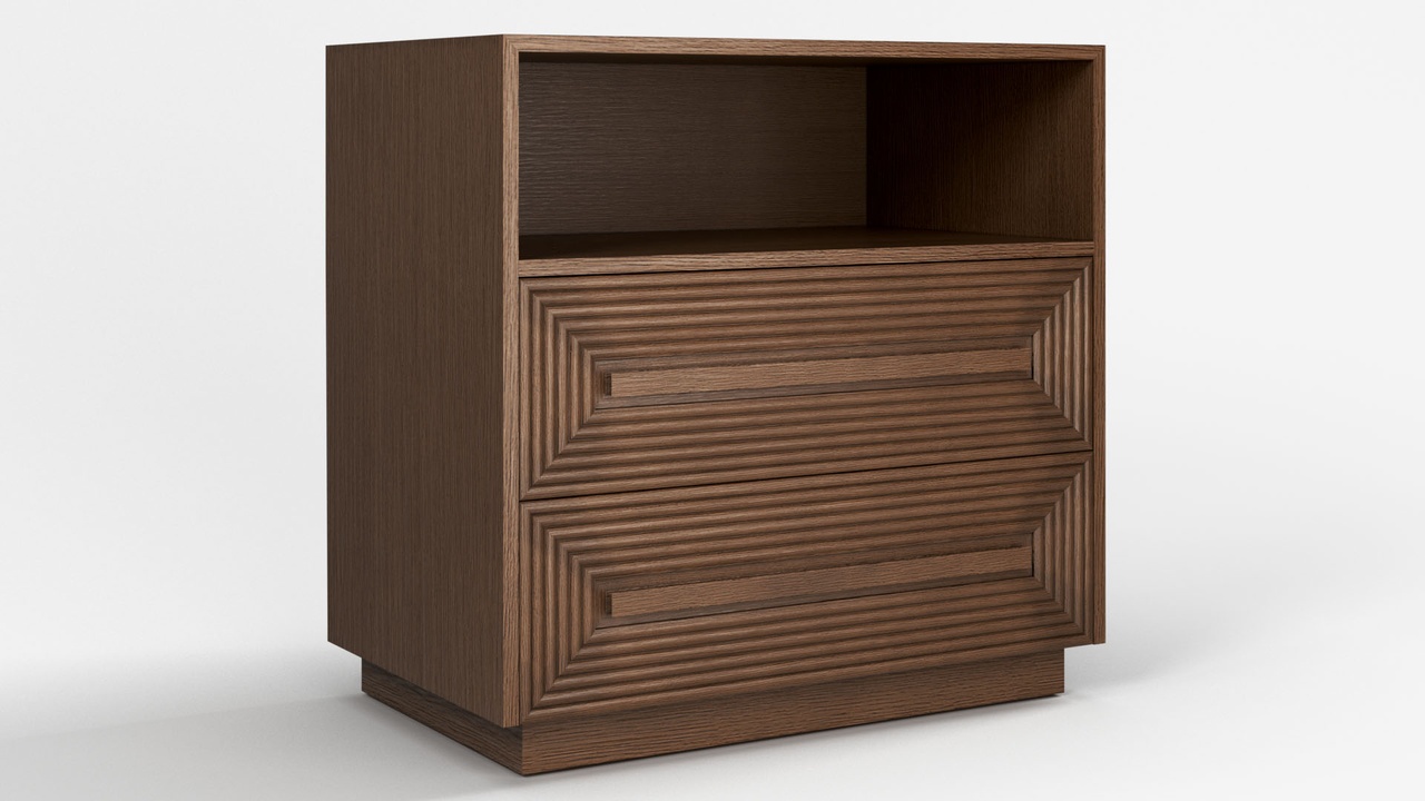Media 1 for listing Wood Chest Nightstand