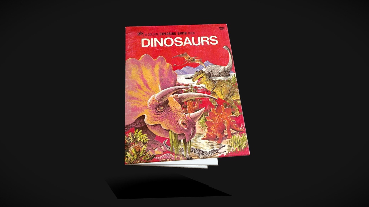 Media 1 for listing 1973 Vintage Dinosaurs Exploring Earth Book