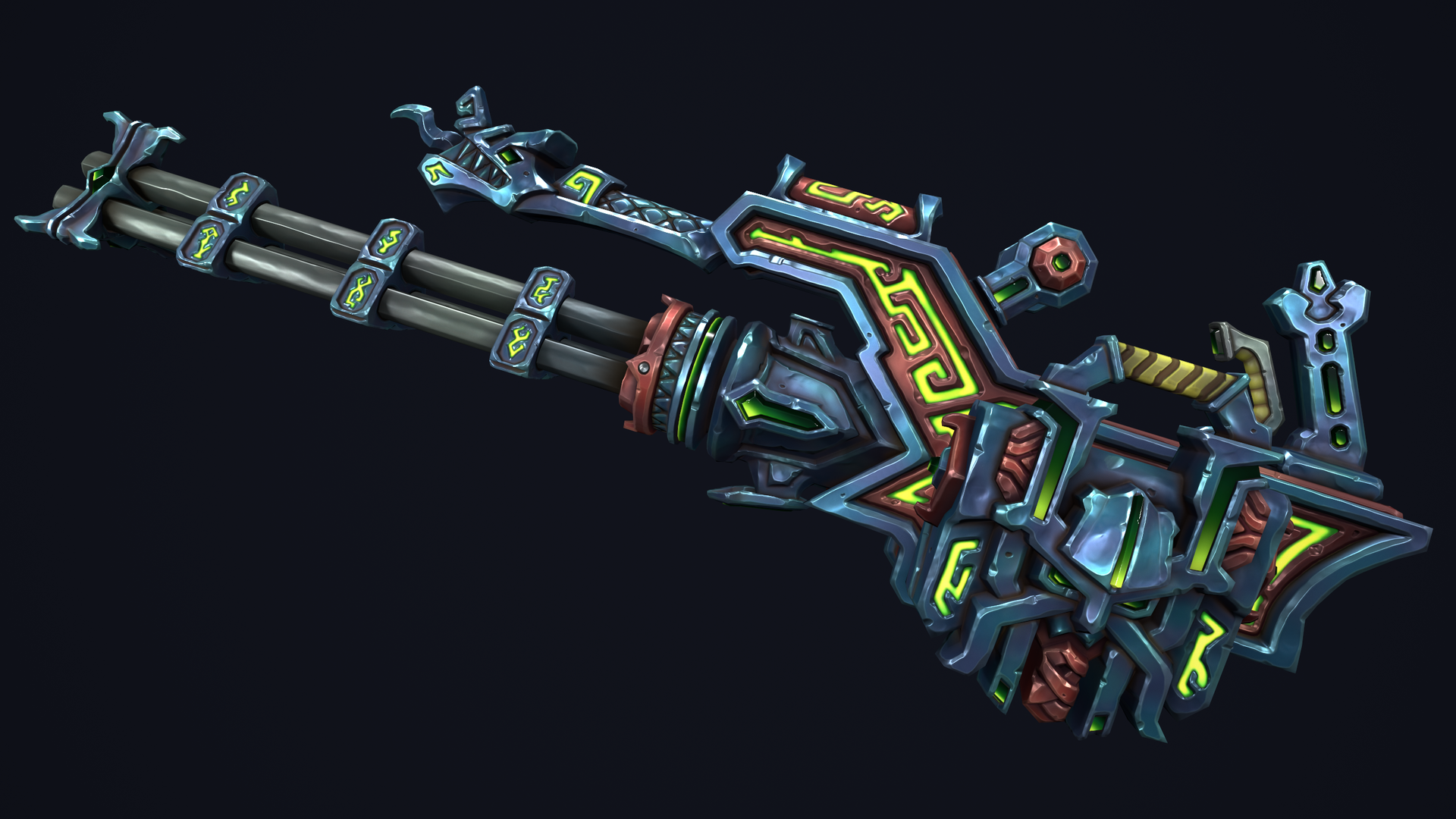 Dwarf minigun | Fab