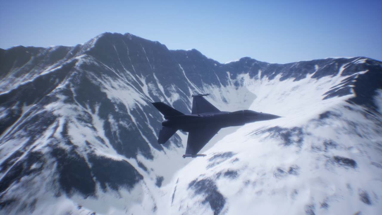 Media 1 for listing Jet Fighter F-16 flight control simulation