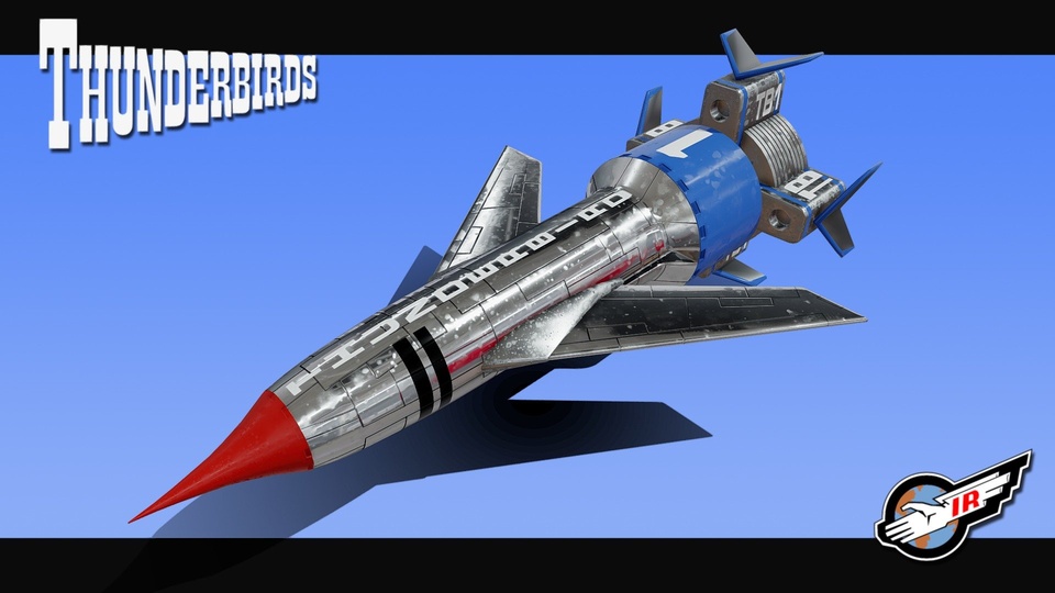 サンダーバードTHUNDERBIRD TB1 LAUNCHING JET サンダーバードTHUNDERBIRD TB1 LAUNCHING JET THUNDERBIRDS TB1