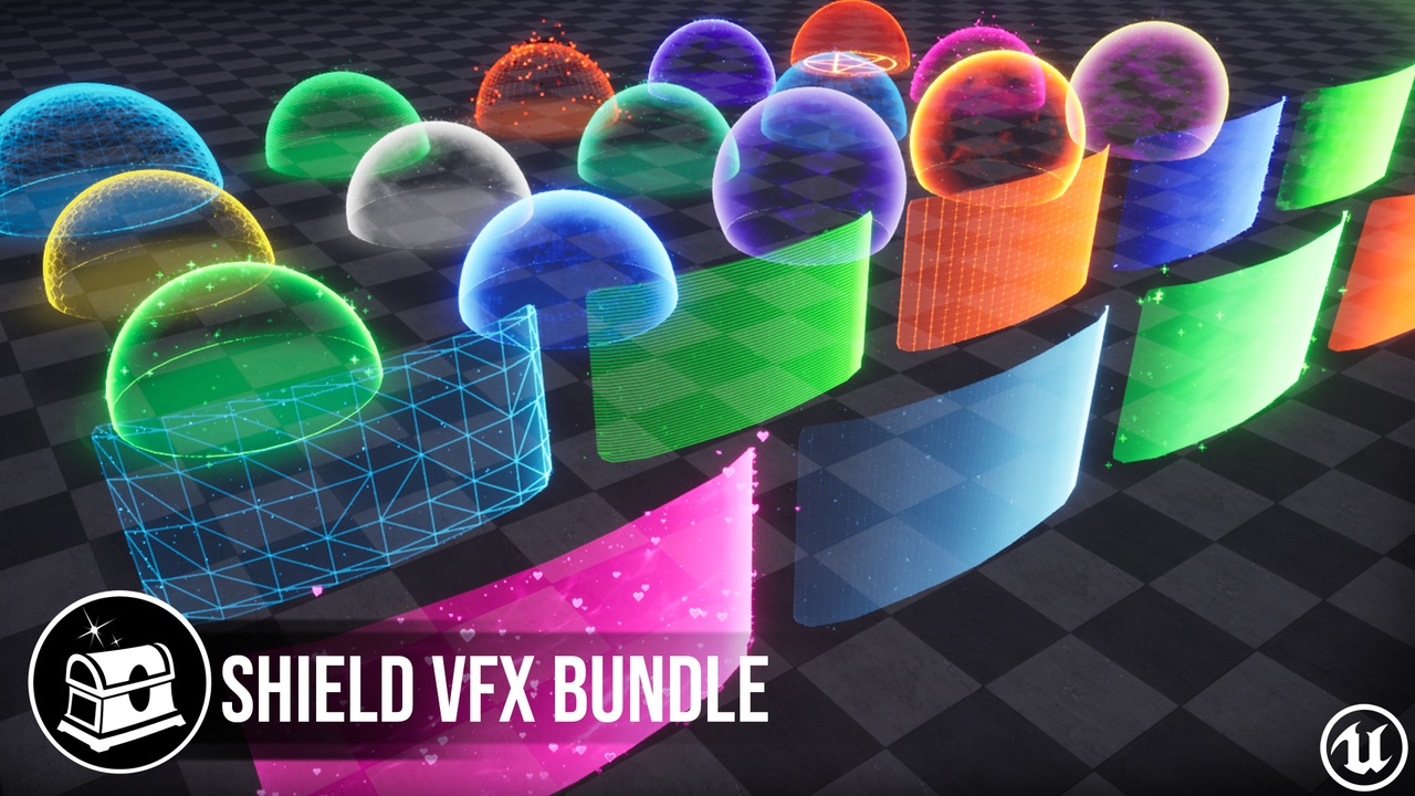 الوسائط 1 للقائمة Shield VFX Bundle