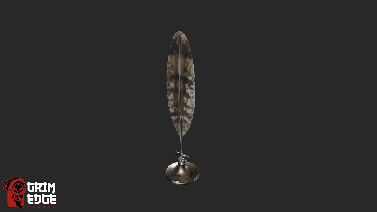 Media 1 for listing Alchemy Workshop Feather Pen