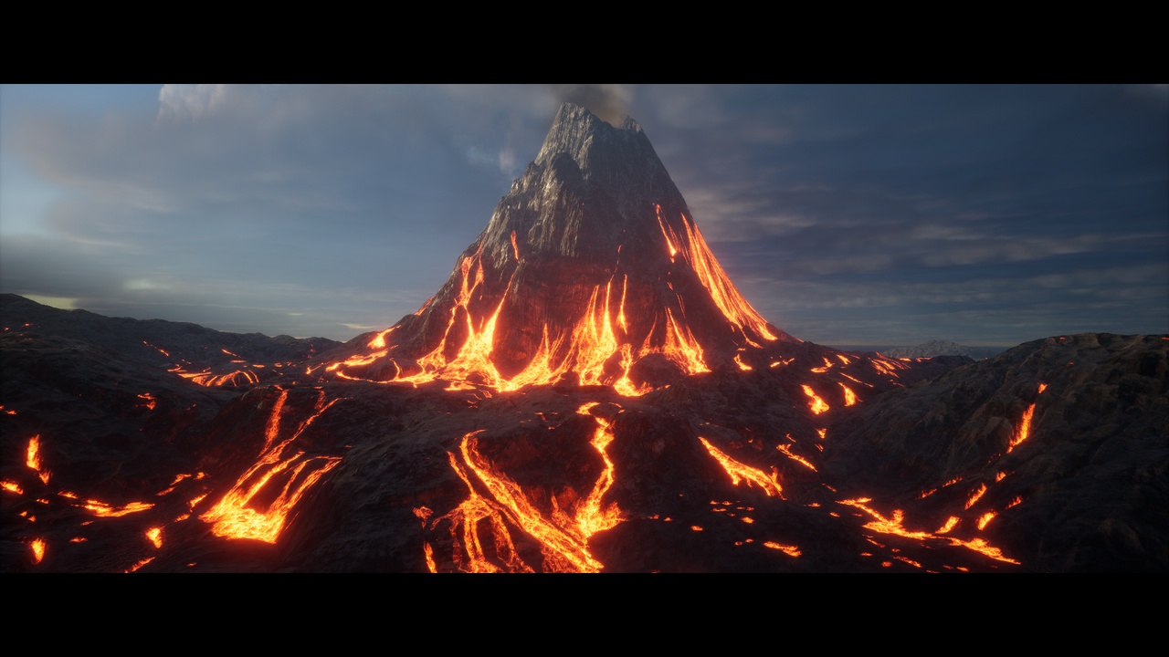 Media 1 for listing 8K Volcano Landscape Pack