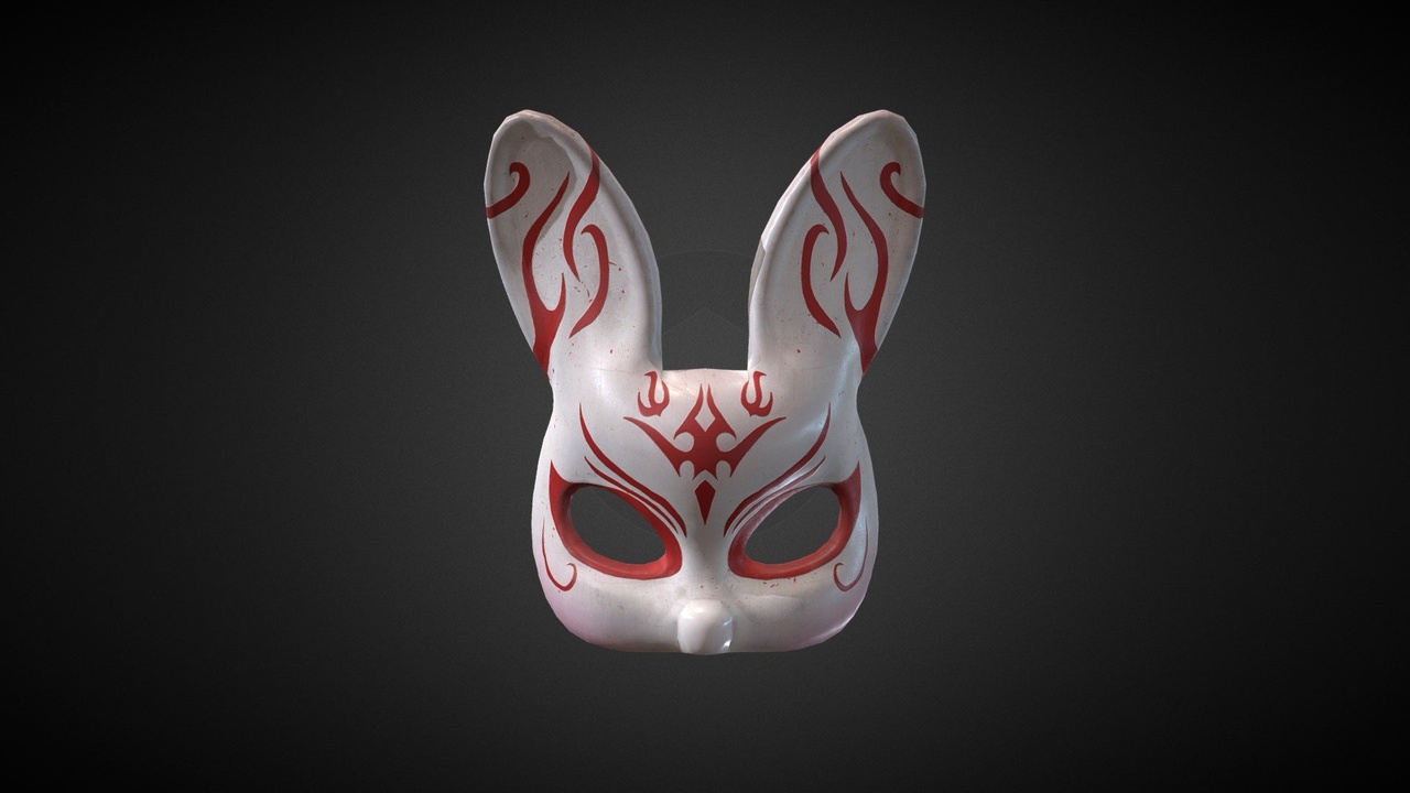 Media 1 for listing Japanese rabit Mask 08