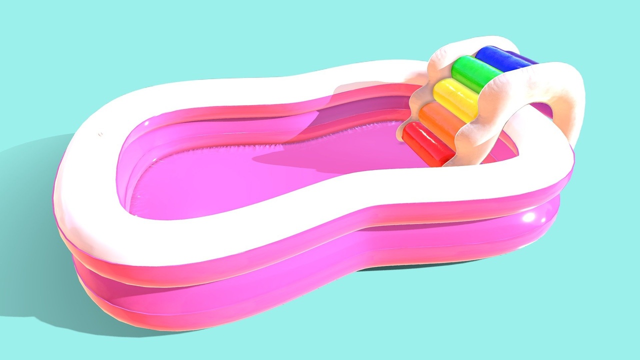 Media 1 for listing Inflatable Kiddie Pool With Slide