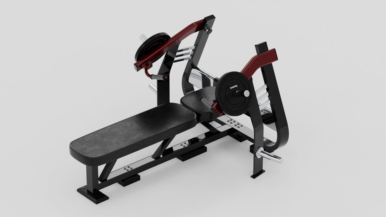 Media 1 for listing Iso-Lateral Chest Press Machine