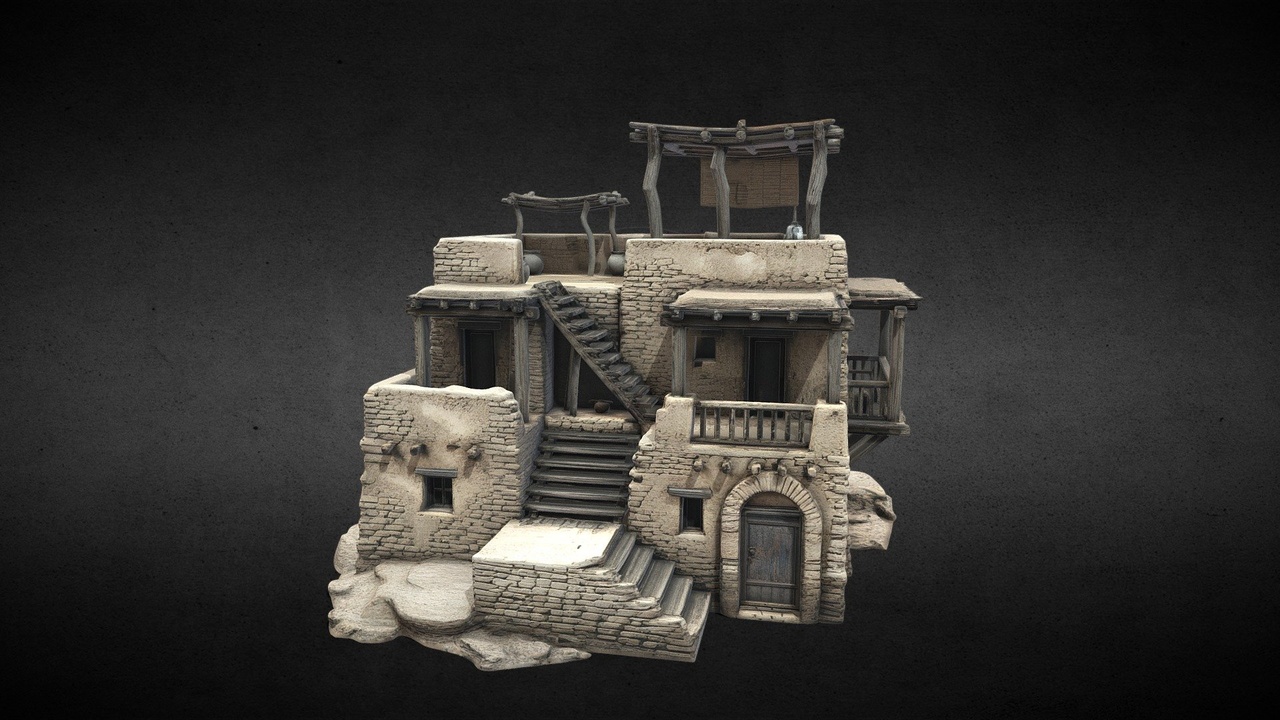Media 1 for listing Stylized House – Tier I