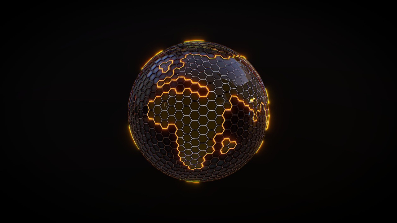 Media 1 for listing Hexagon Planet Earth
