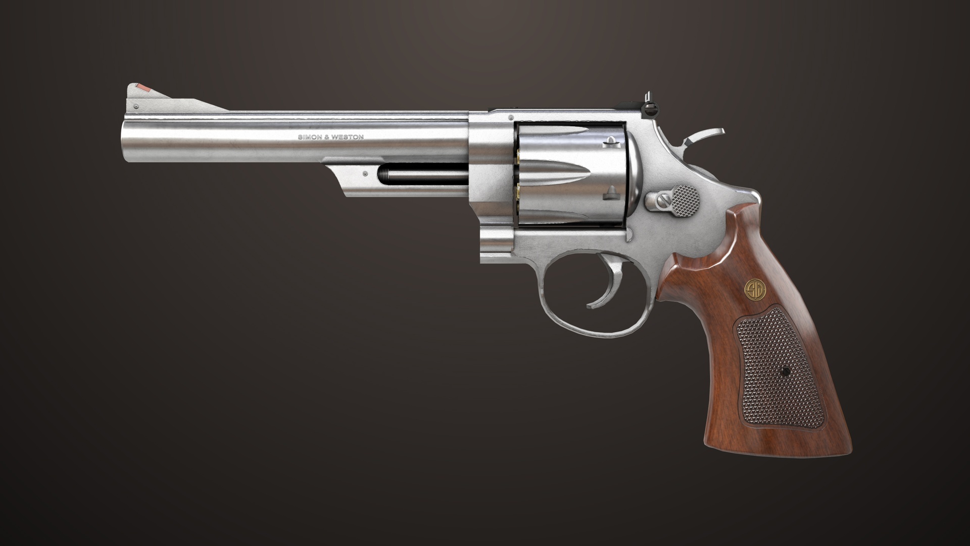 Revolver 01 Model M29 All PBR Unity UE Textures 제품 등록을 위한 미디어 1개