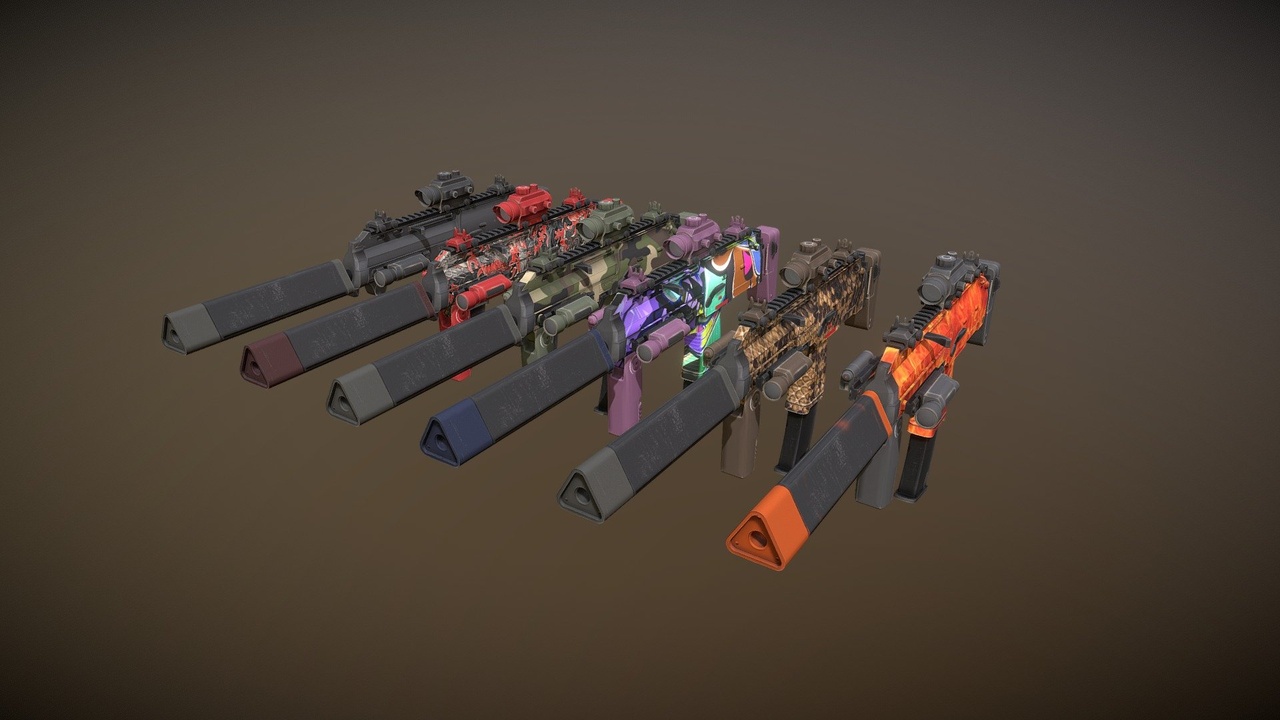 Media 1 for listing SMG 8k Modular Weapons Pack | HQ Skins