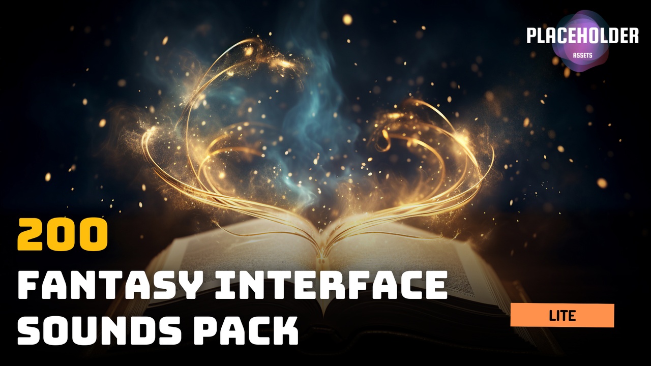 Media 1 for listing Fantasy User Interface SFX - Lite Edition