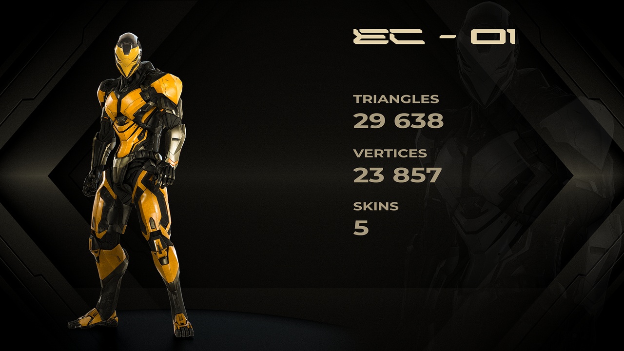 Media 1 for listing Sci-FI Cyber Robot 01