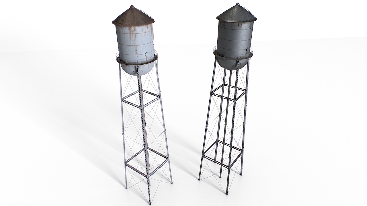 Media 1 for listing Metal water tower