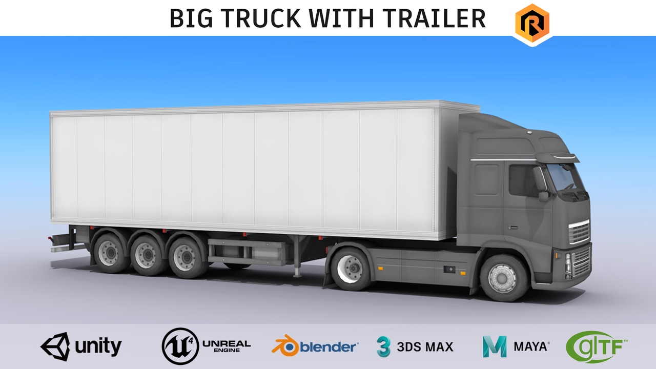 Multimedia 1 para anuncio Big Truck With Trailer