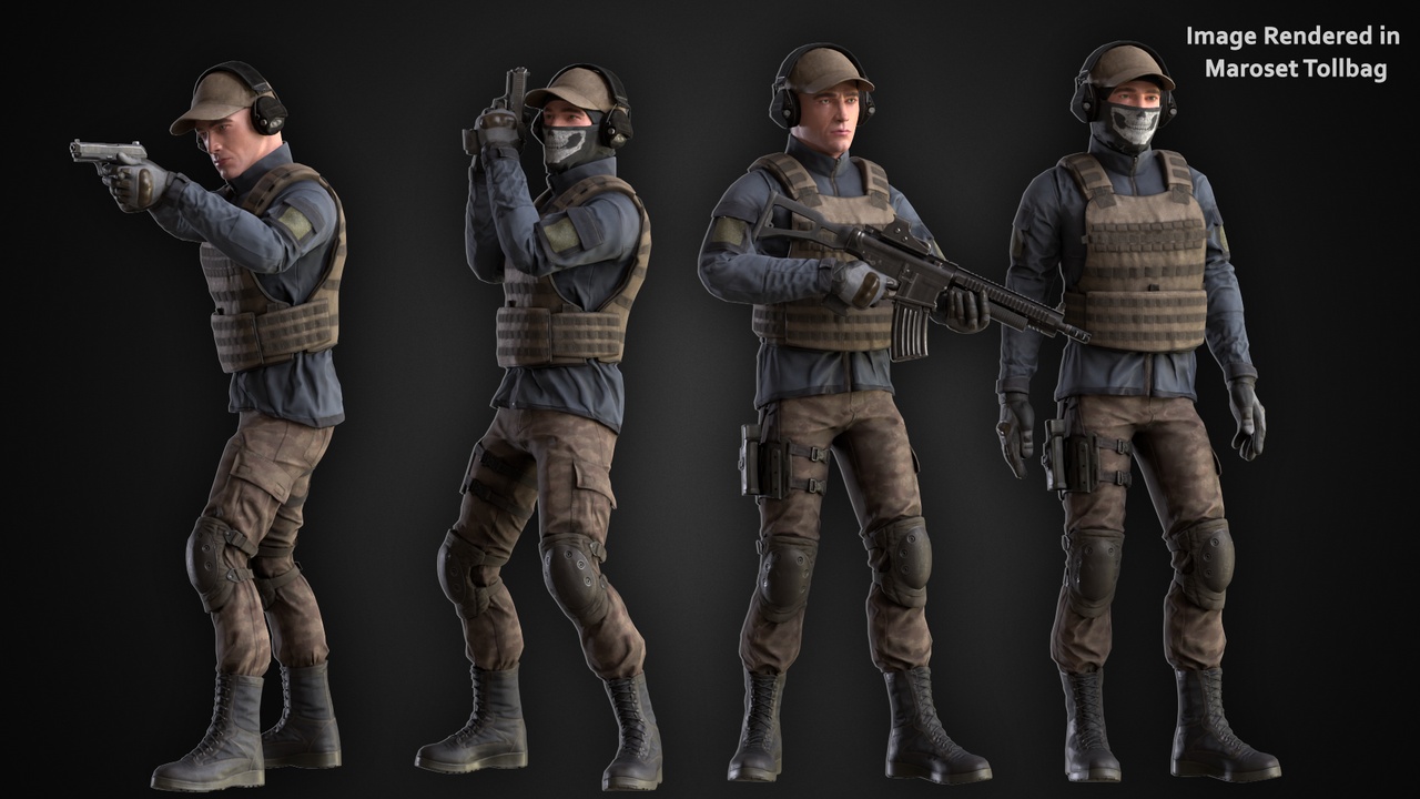 Media 1 for listing Light Soldier in Cap Bundle
