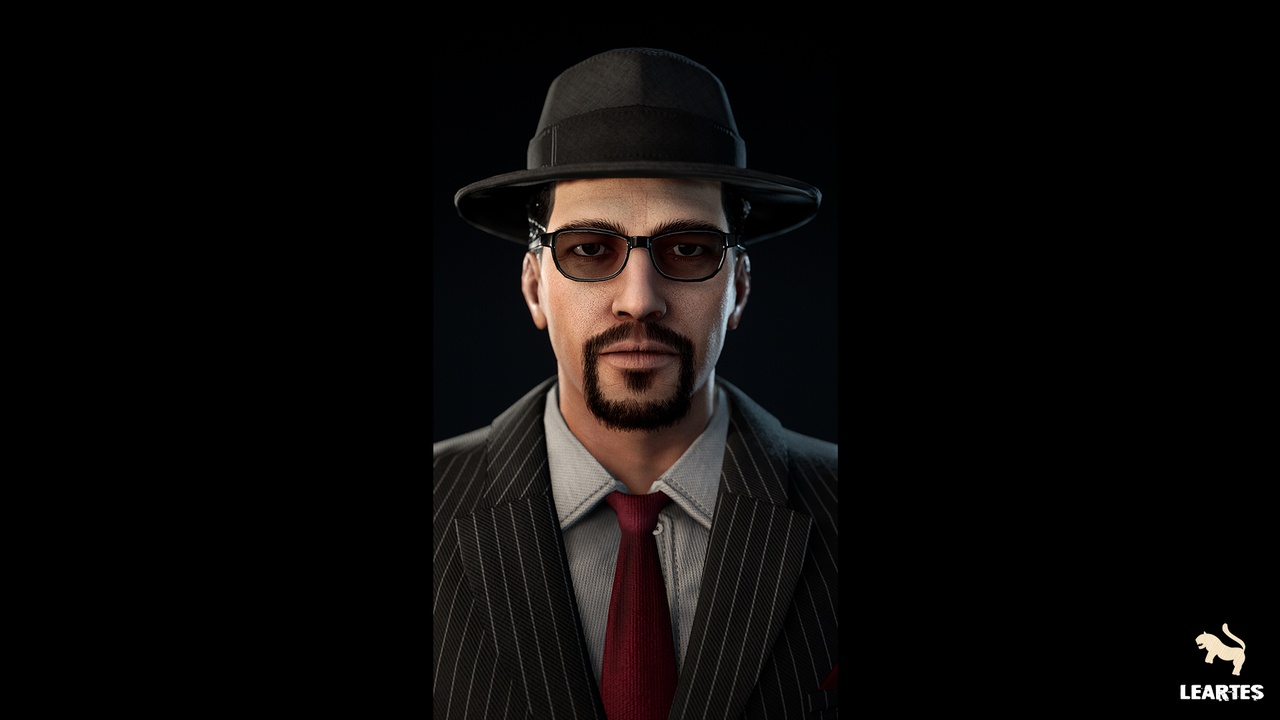 Media 1 for listing 1950s Businessman / Mafia Character / NPC / Rigged (1950s Businessman Mafia)