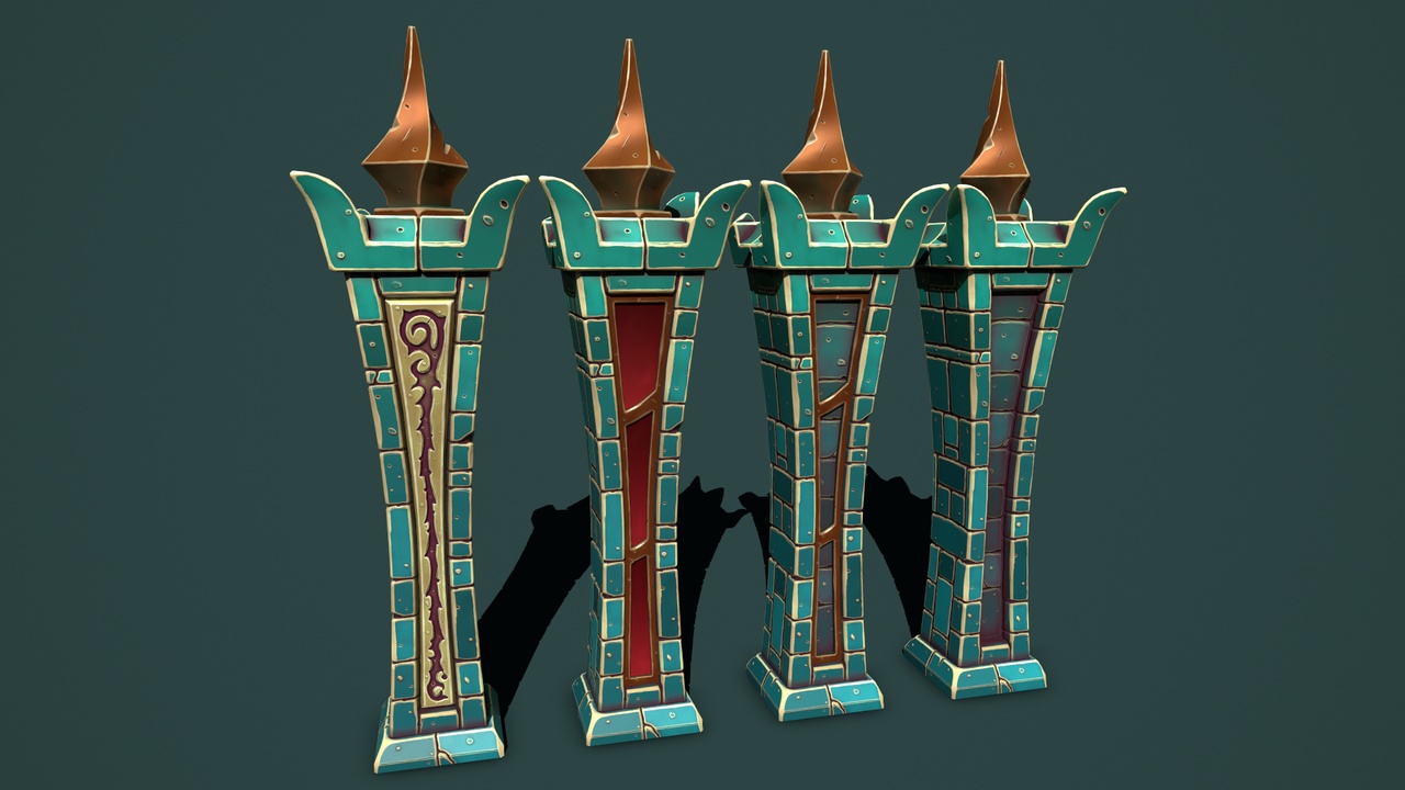 Media 1 for listing Fantasy obelisk 3