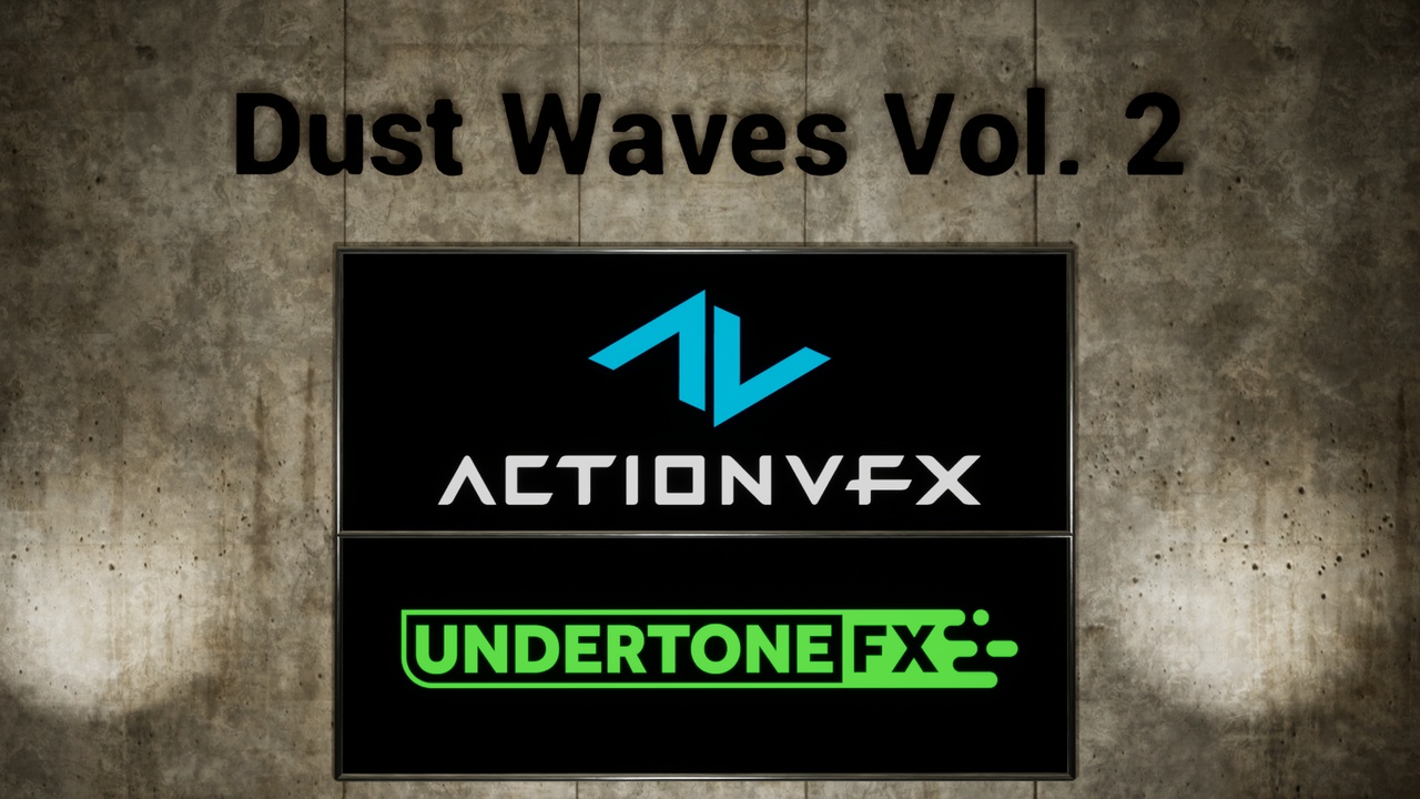 Media 1 for listing Dust Waves Vol. 2 - VFX Footage by ActionVFX and Undertone FX, Inc.