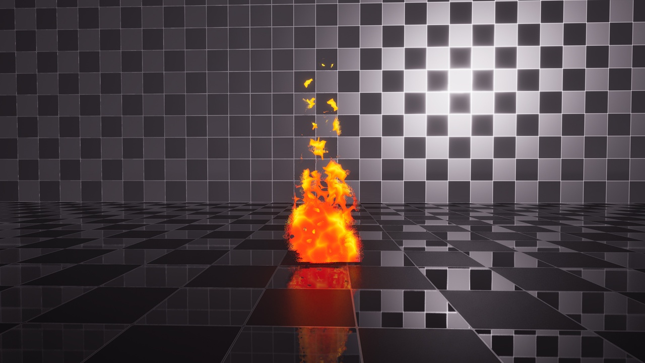 Media 1 for listing Anime Style Flame Vfx Pack