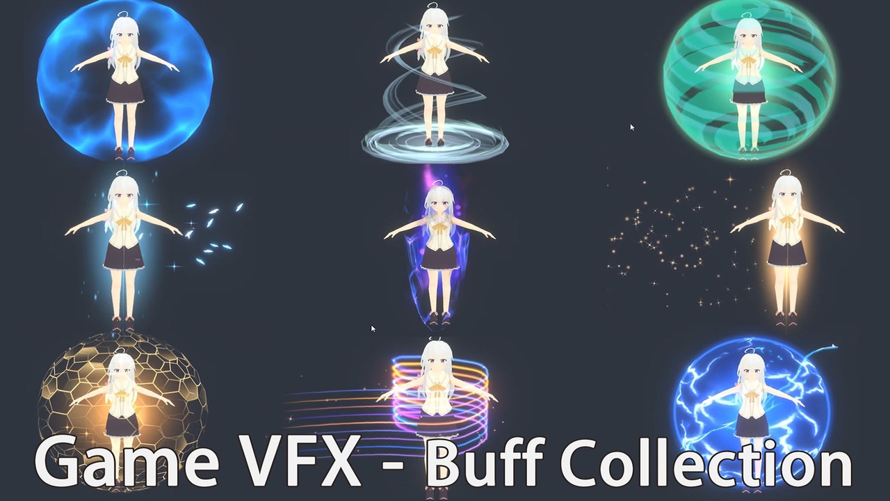 Game VFX - Buff Collection | Fab
