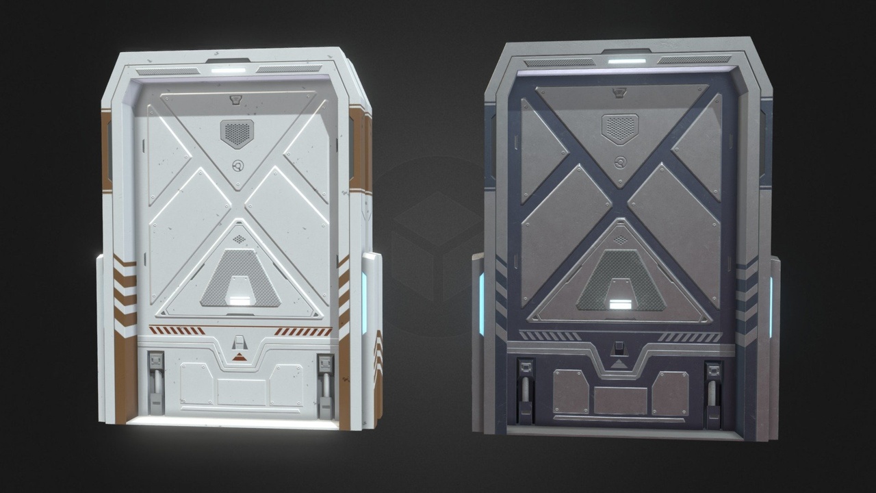 Media 1 for listing SciFi Doors Pack Vol2 - Door 01