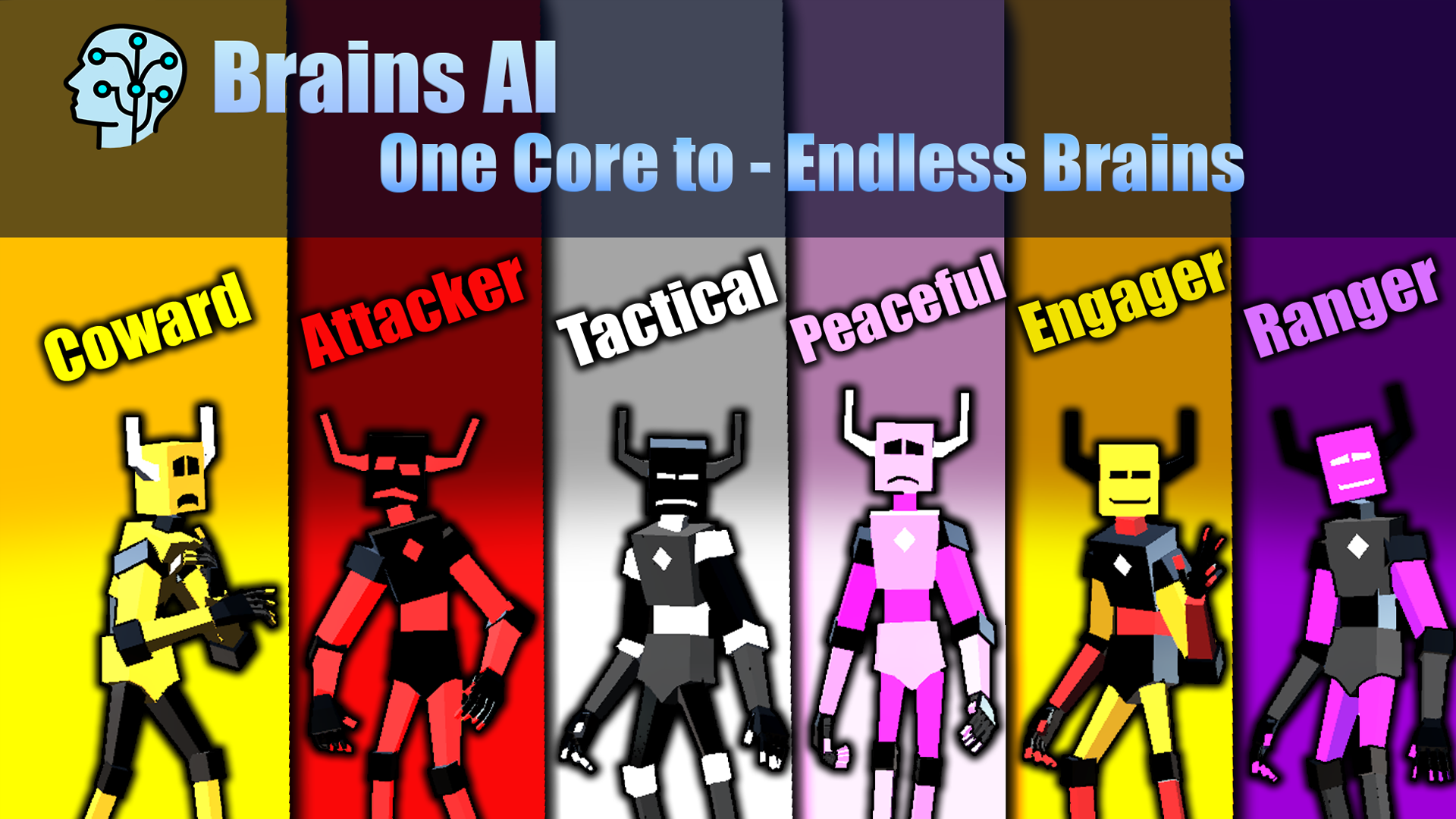 Brains AI – Advanced Modular AI System for NPCs (Unity) | Fab