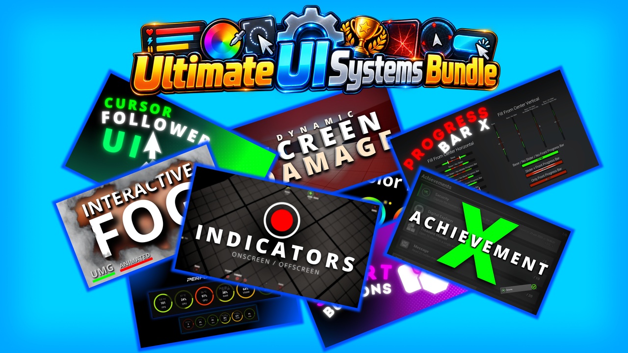 Media 1 for listing 🔷 Ultimate UI Systems Bundle 🔷