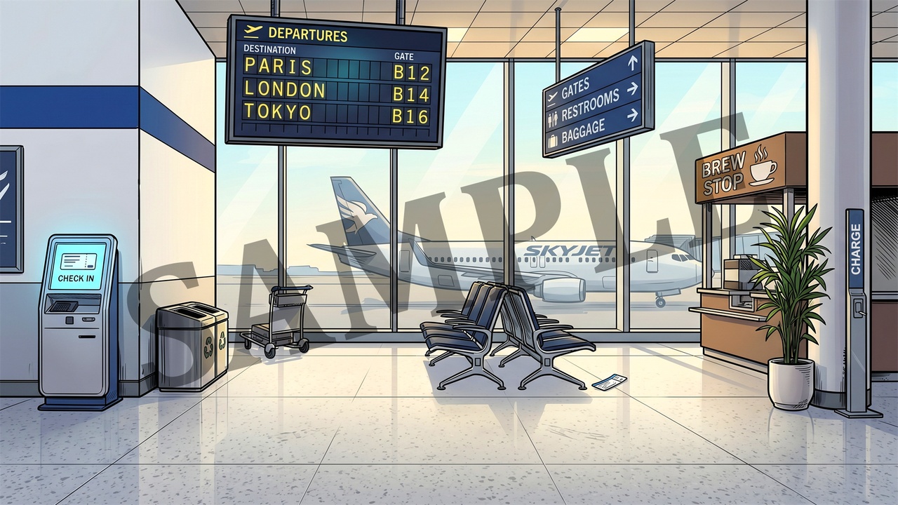 Media 1 for listing 50 Modern 2D Game Backgrounds - Visual Novel, RPG & Battleback Scenes