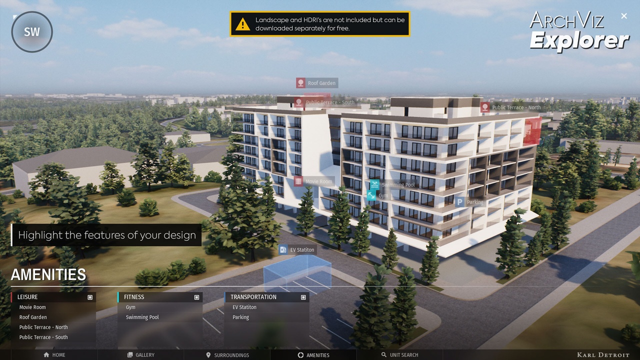 "ArchViz" Explorer