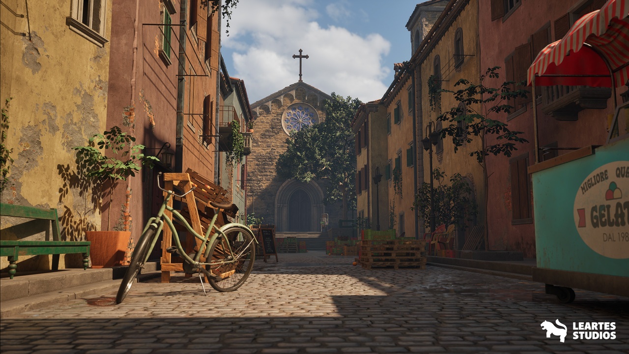 商品 Italian Alley Environment ( Italian Alley House Building Italian House Alley ) 的媒体 1