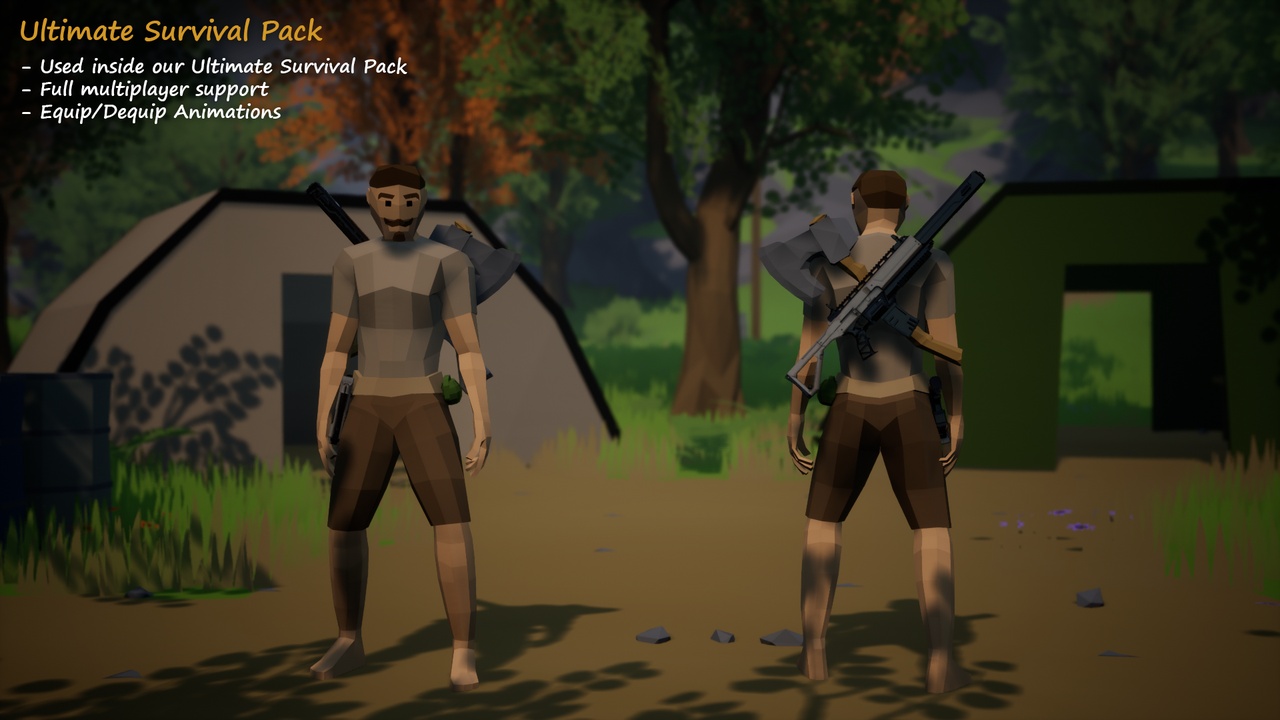 Media 1 for listing Advanced Multiplayer Holstering System