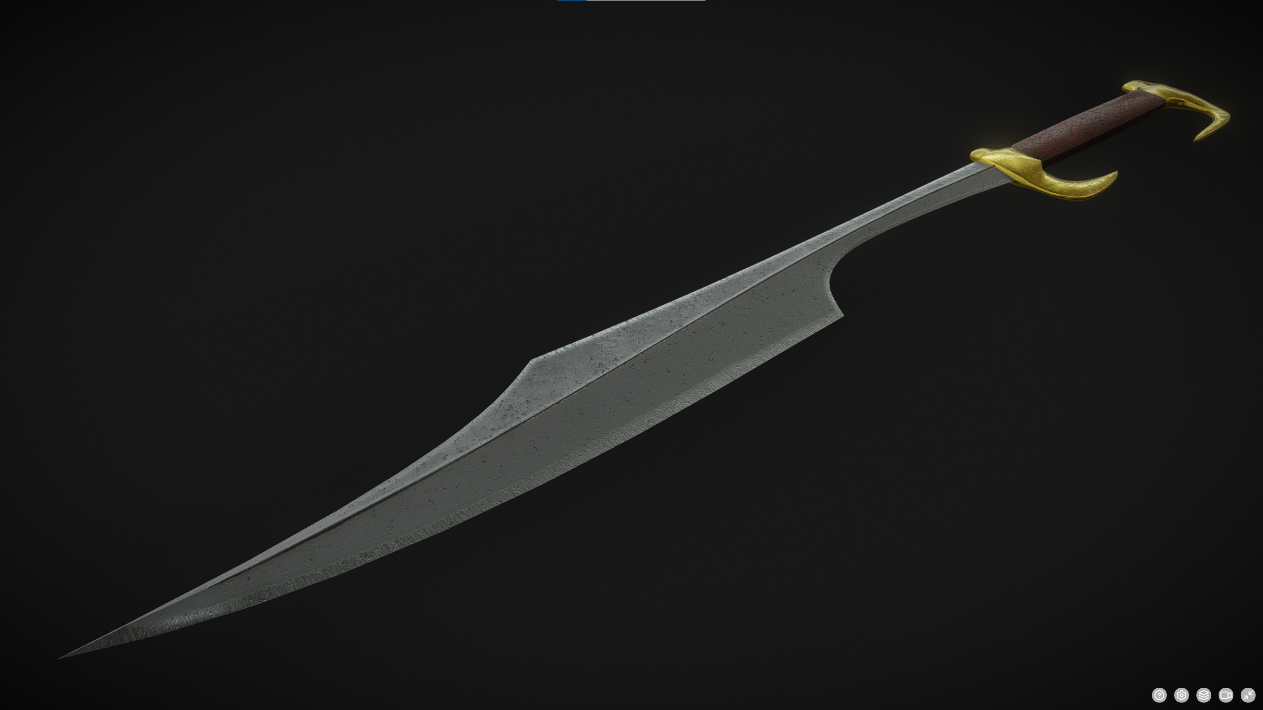 Greek Spartan Sword | Fab