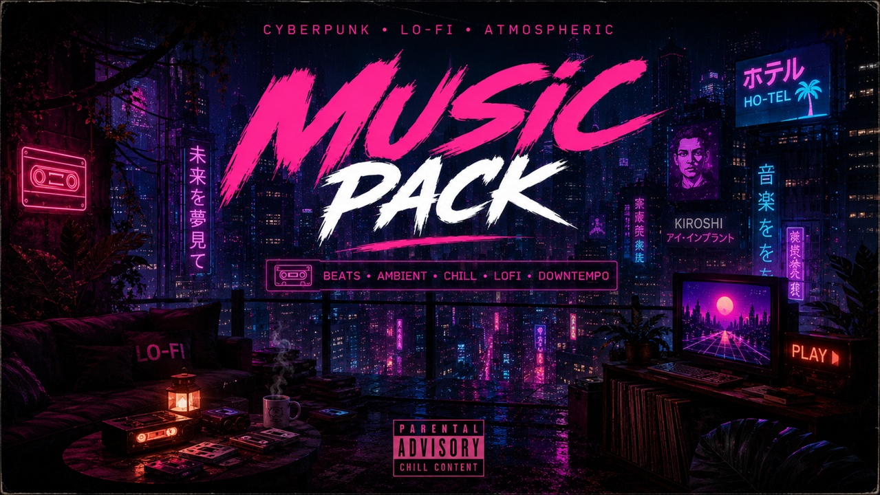 Media 1 for listing Cyberpunk Music Pack (10 sounds)