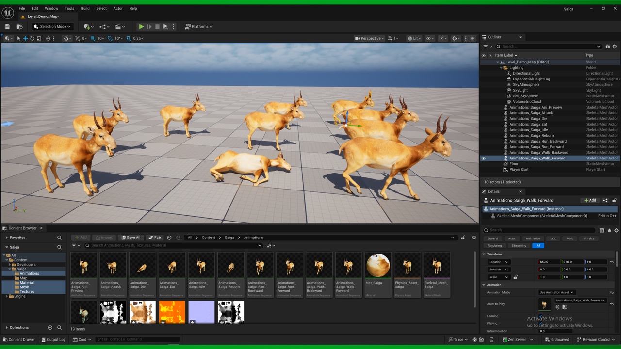 Media 1 for listing Saiga Antelope Mammal (Endangered)