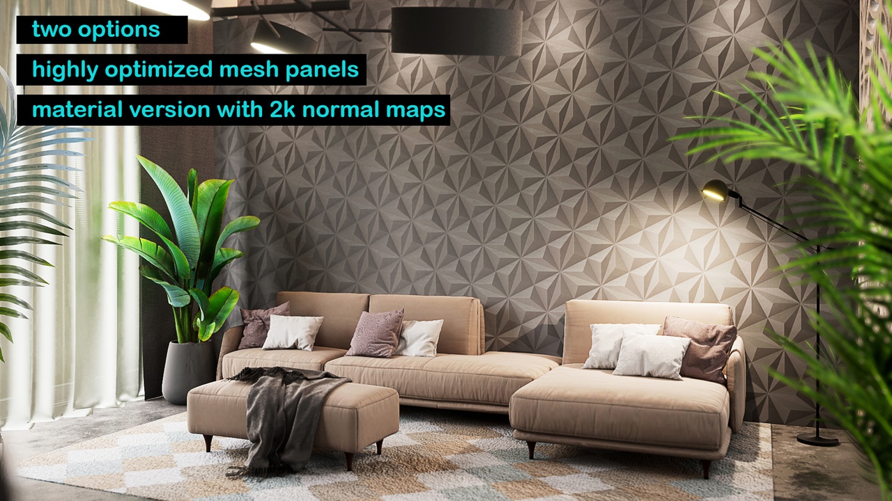 Media 1 for listing 3D wall panels