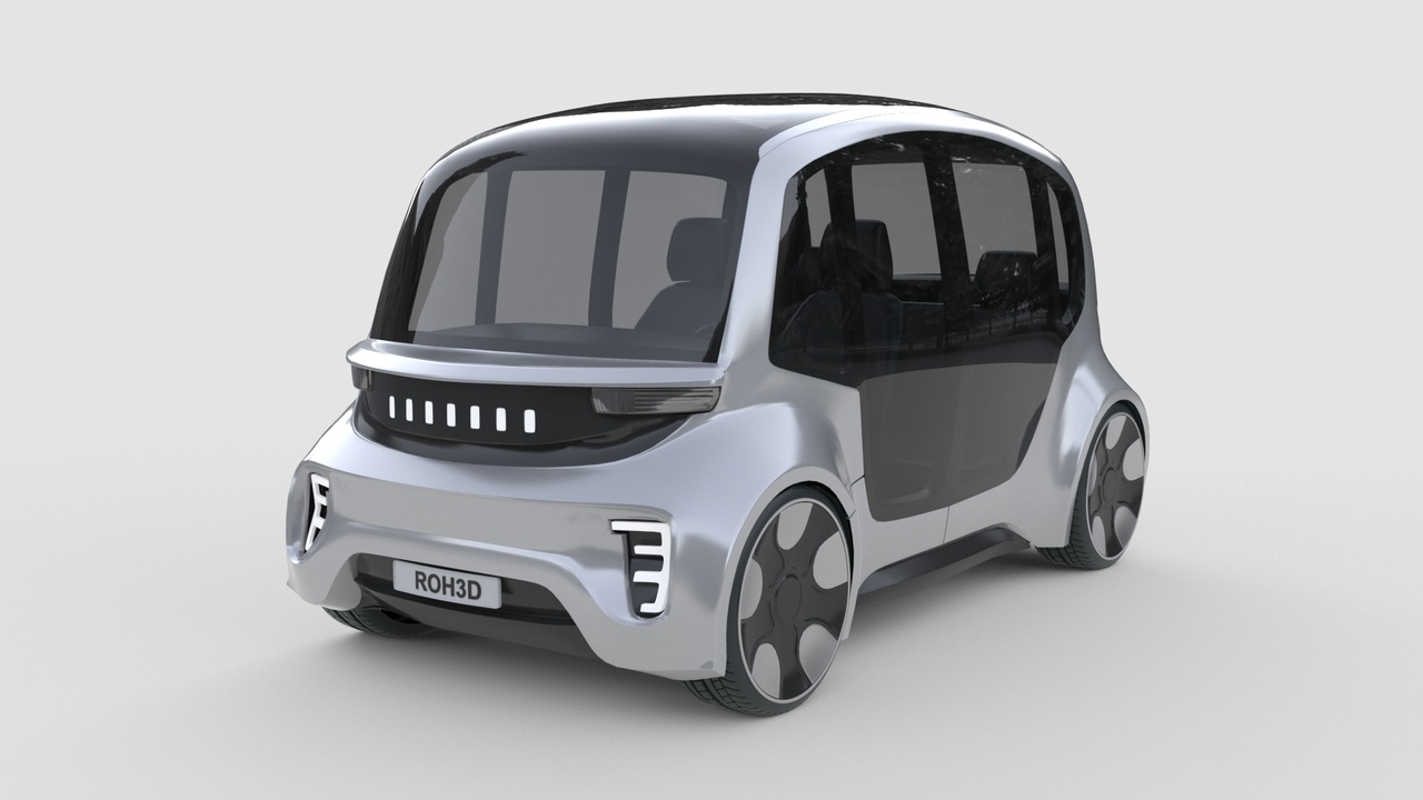 Media 1 for listing Futuristic Autonomous Shuttle