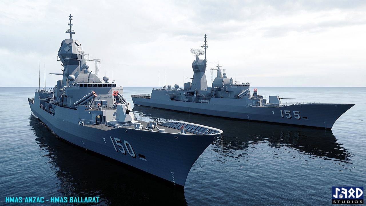 Media 1 for listing Australian Anzac Class Frigates