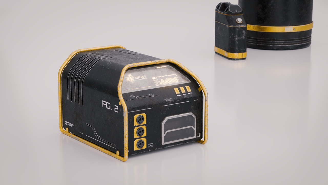 Media 1 for listing Frontier – Sci-Fi Portable Field Generator