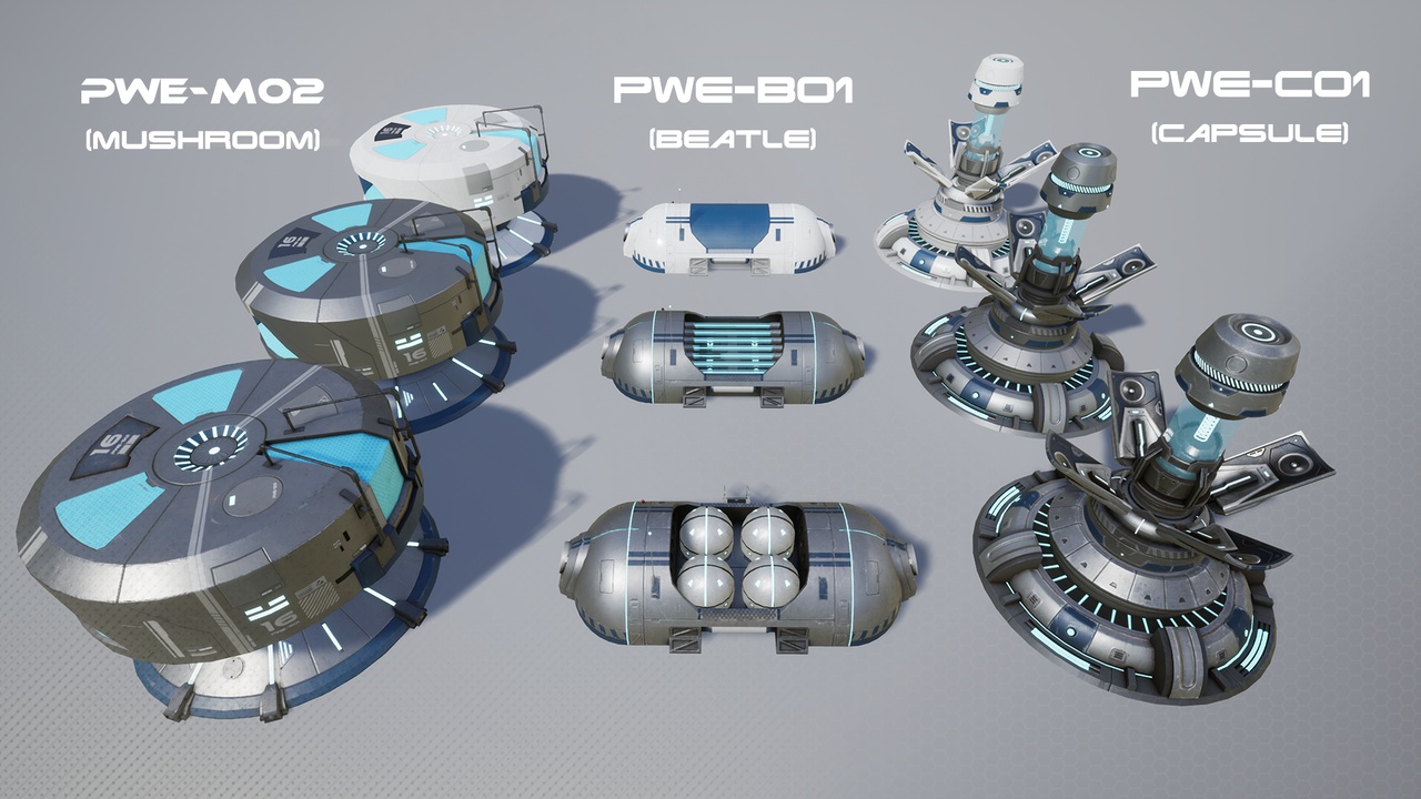 Media 1 for listing Power Energy Sci-Fi Pack
